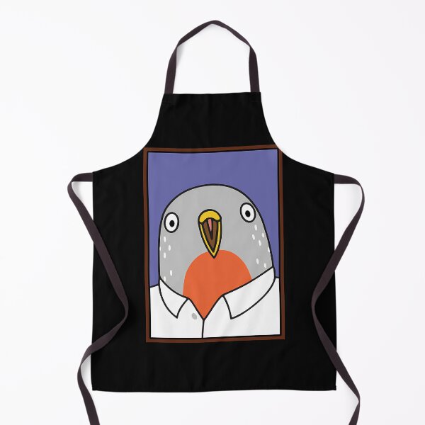Item preview, Speckle Bird Pigeon in White Portrait designed and sold by HoracHand.