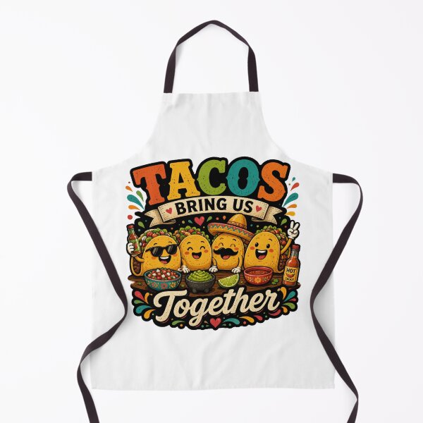 Item preview, Tacos Bring Us Together – Funny Taco Friends designed and sold by RJACreative.