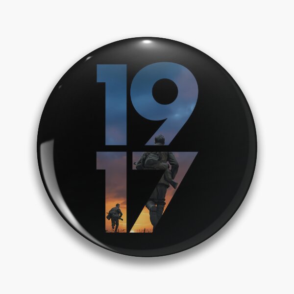 Item preview, 1917 World War Soldiers Running Through Battlefield Sunset designed and sold by HoracHand.