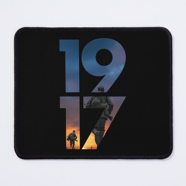 Item preview, 1917 World War Soldiers Running Through Battlefield Sunset designed and sold by HoracHand.