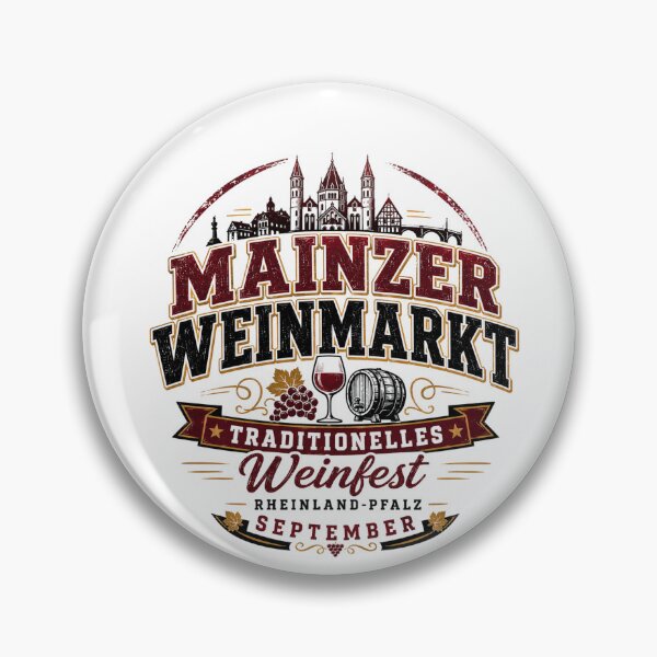Item preview, Mainzer Wine Market Traditional Wine Celebration Germany designed and sold by IRON WINGS /USAF.