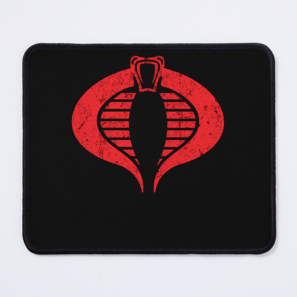 Item preview, Red Snake Hood Crest Emblem In Distressed Finish designed and sold by TremayneWitting.