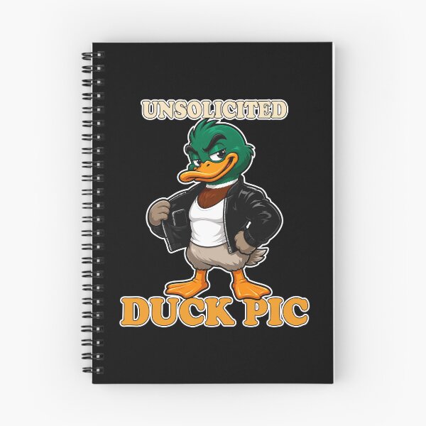 Item preview, Unsolicited Duck Pic | Funny Mallard Duck Pun designed and sold by Karma Design.