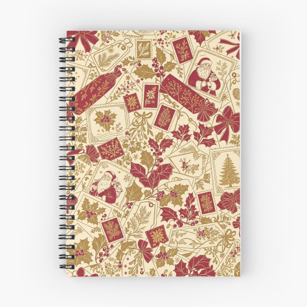 Item preview, Victorian Christmas Ephemera Seamless Pattern | Christmas Aesthetic Repeat Design designed and sold by StickyGuys.