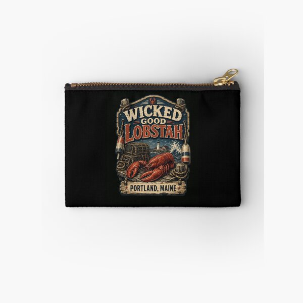 Item preview, Wicked Good Lobstah Portland Maine Vintage Seafood designed and sold by snowry.