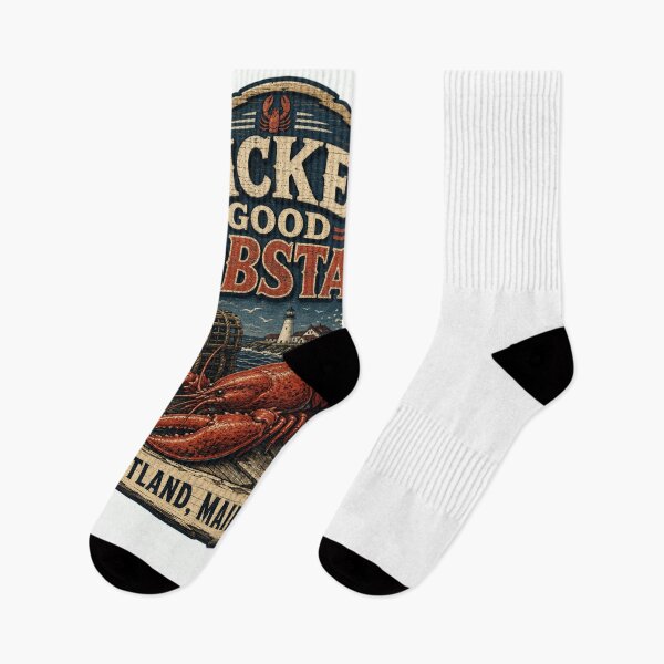Item preview, Wicked Good Lobstah Portland Maine Vintage Seafood designed and sold by snowry.
