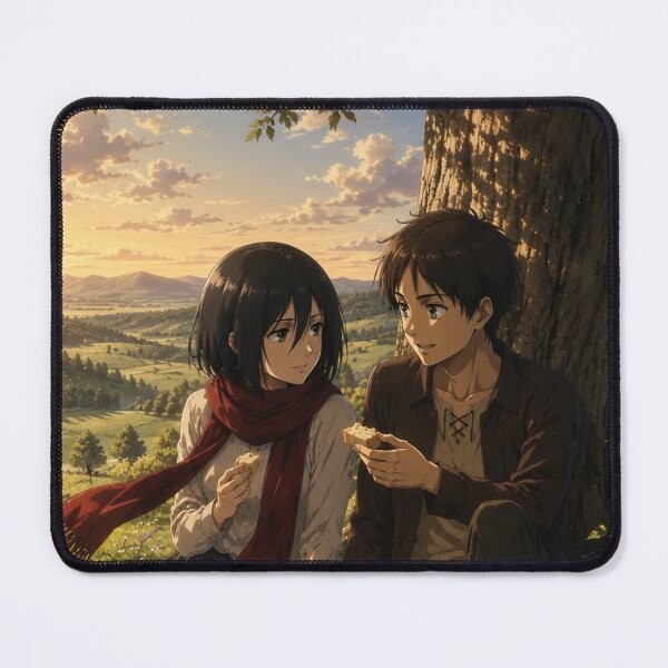 Item preview, Eren and Mikasa designed and sold by jinwooo.