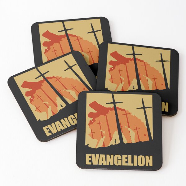 Item preview, Neon Genesis Evangelion Crosses and Unit 01 Sunset designed and sold by ShirWest.