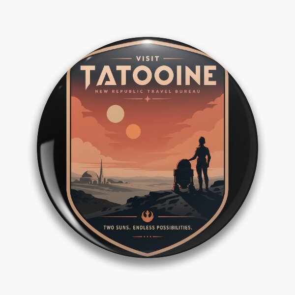 Item preview, Tatooine National Park designed and sold by FrontierCosmic.