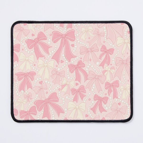 Item preview, Ribbon Bows and Pearls Seamless Pattern | Coquette Aesthetic Repeat Design designed and sold by StickyGuys.