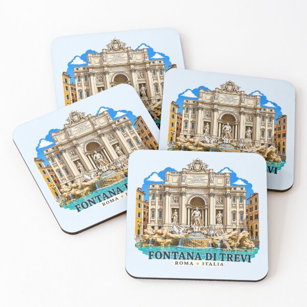 Artikelvorschau, Fontana di Trevi, Rom, Italien - Barockbrunnen entworfen und verkauft von Myra365Art.