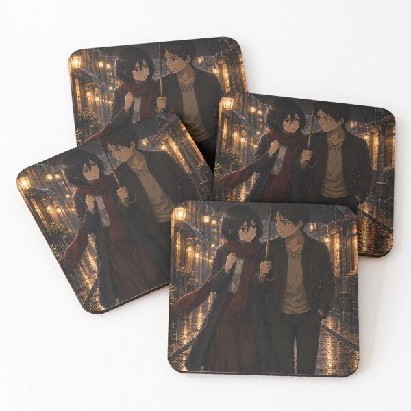 Item preview, Eren and Mikasa designed and sold by jinwooo.