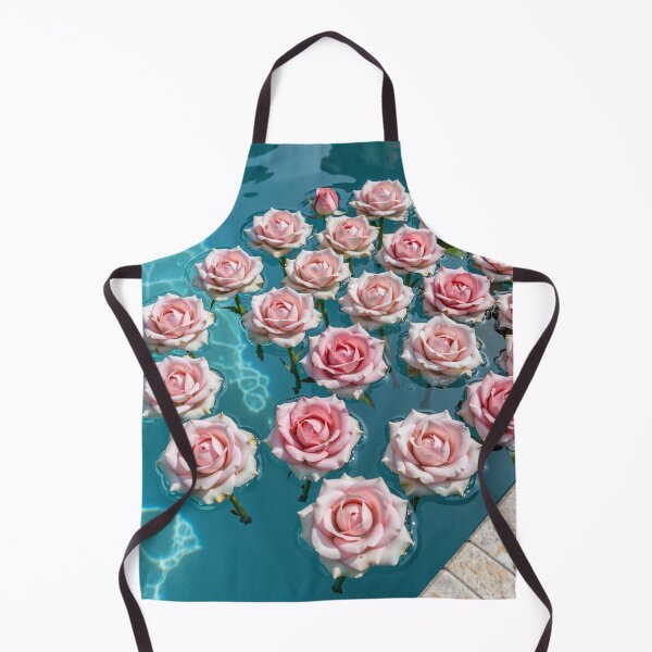 Item preview, Floating Pink Roses on Turquoise Water Romantic Floral Summer Aesthetic designed and sold by Killington.