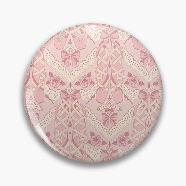Item preview, Ballet Slippers and Lace Seamless Pattern | Coquette Aesthetic Repeat Design designed and sold by StickyGuys.