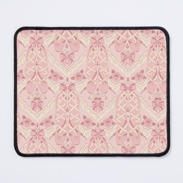 Item preview, Ballet Slippers and Lace Seamless Pattern | Coquette Aesthetic Repeat Design designed and sold by StickyGuys.