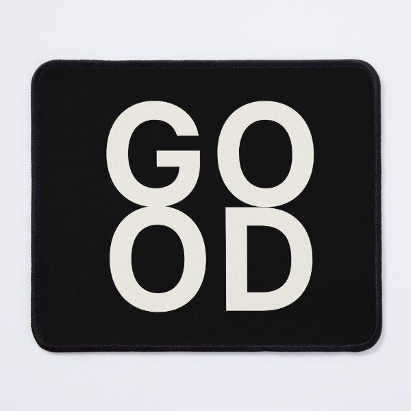Item preview, Minimal White GOOD Wordmark designed and sold by FatmaAhmed90.