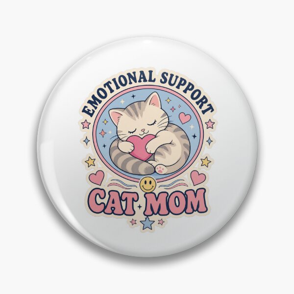 Item preview, Cute Kawaii Emotional Support Cat Mom designed and sold by Kaikab007.
