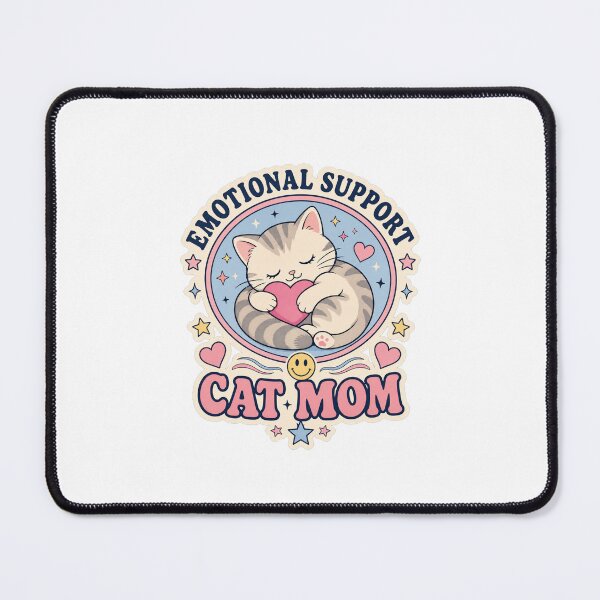Item preview, Cute Kawaii Emotional Support Cat Mom designed and sold by Kaikab007.