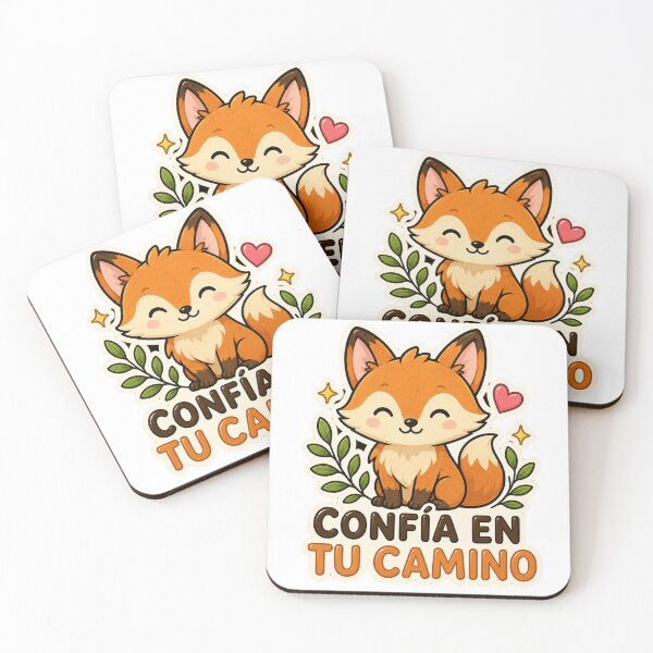 Item preview, Kawaii Fox Trust Your Journey Cute Motivational Design designed and sold by Car23314.