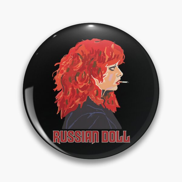 Item preview, Russian Doll Nadia Vulvokov Red Hair Smoking Profile designed and sold by NorwMiller.