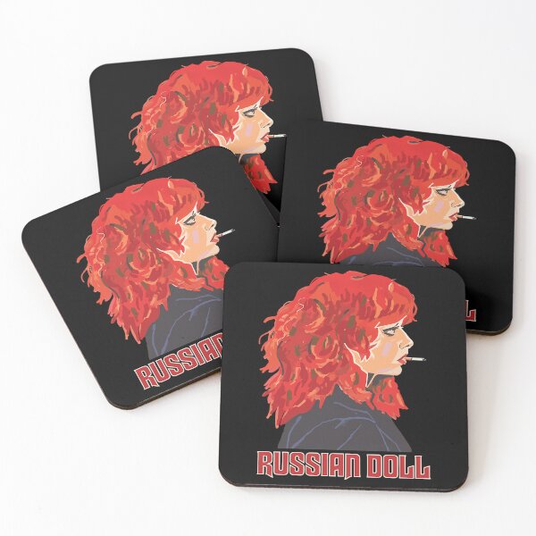 Item preview, Russian Doll Nadia Vulvokov Red Hair Smoking Profile designed and sold by NorwMiller.