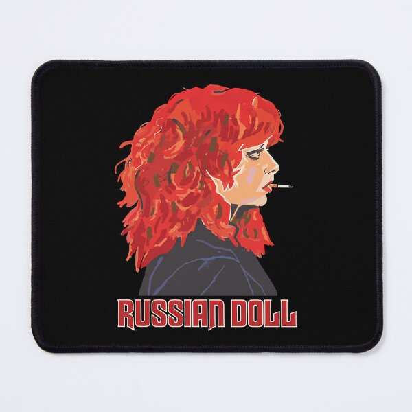 Item preview, Russian Doll Nadia Vulvokov Red Hair Smoking Profile designed and sold by NorwMiller.