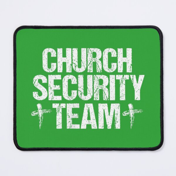 Item preview, Church Security Team For Jesus Cross Gift Christian designed and sold by melodycook.