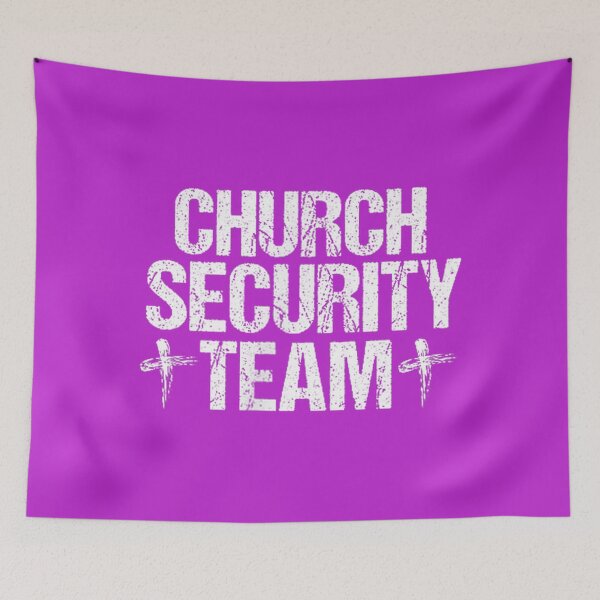 Item preview, Church Security Team For Jesus Cross Gift Christian designed and sold by melodycook.