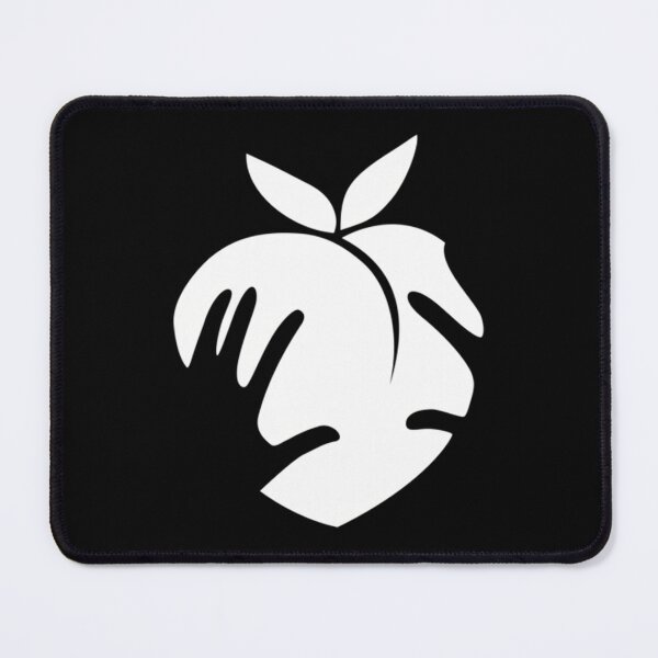 Item preview, Minimalist Peach Fruit with Hands Outline designed and sold by NorwMiller.