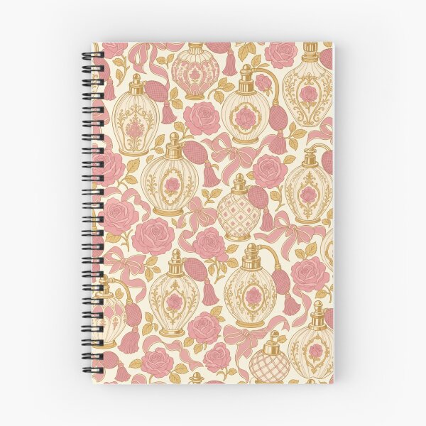 Item preview, Vintage Perfume and Roses Seamless Pattern | Coquette Aesthetic Repeat Design designed and sold by StickyGuys.
