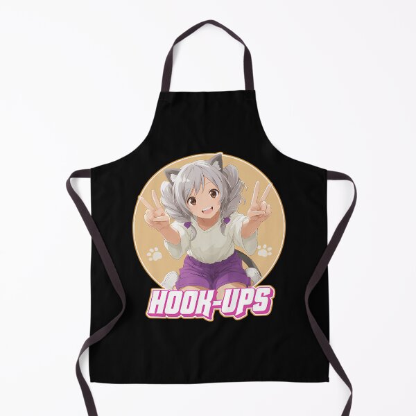 Item preview, Anime Cat Girl Giving Peace Sign Inside Circle designed and sold by JosiArmstrong.