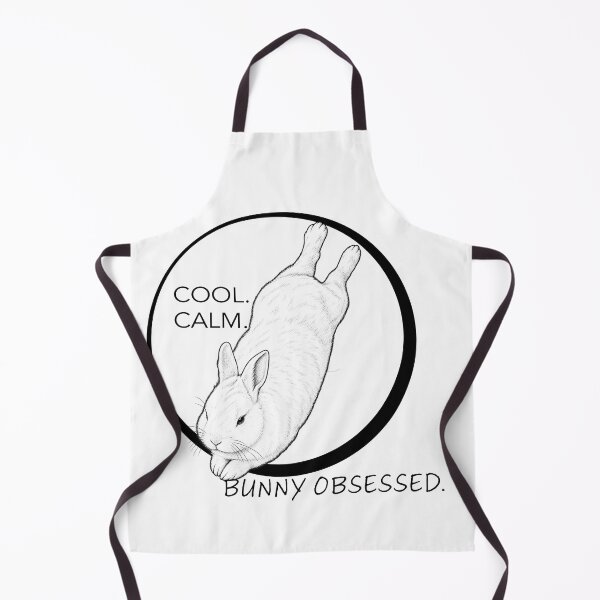 Item preview, Cool. Calm. Bunny obsessed. designed and sold by RabbitRescue.