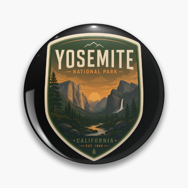 Item preview, Yosemite National Park Landscape designed and sold by FrontierCosmic.