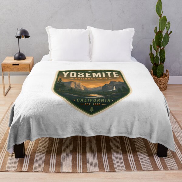 Item preview, Yosemite National Park Landscape designed and sold by FrontierCosmic.