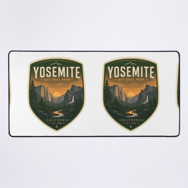 Item preview, Yosemite National Park Landscape designed and sold by FrontierCosmic.