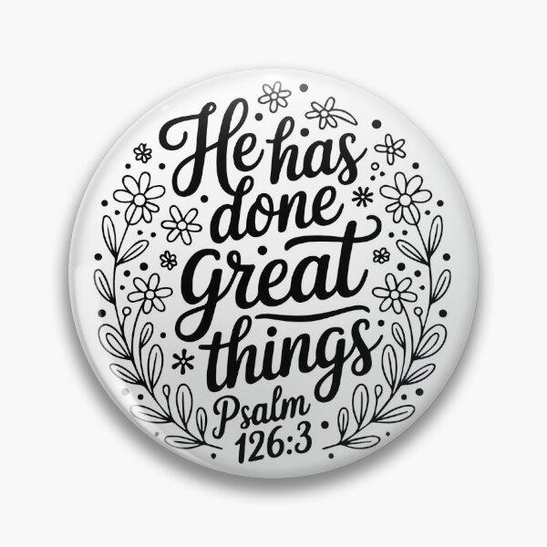 Item preview, He has done great things designed and sold by fribabywonder.