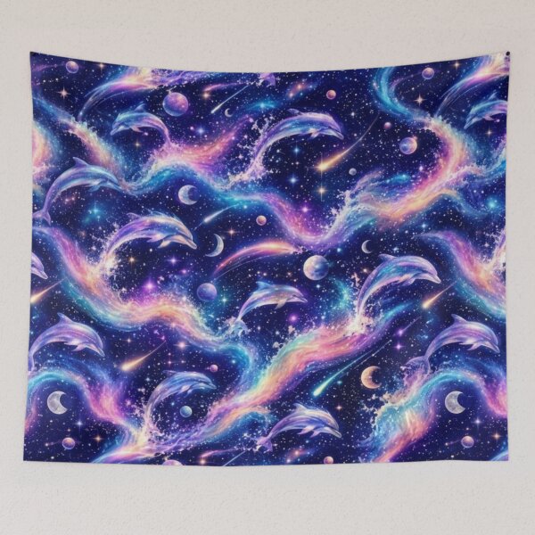 Item preview, Space Dolphin Galaxy - Cosmic Magic designed and sold by Knightofartx25.