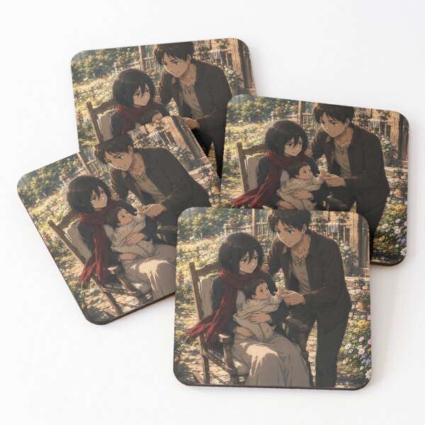Item preview, Eren and Mikasa designed and sold by jinwooo.