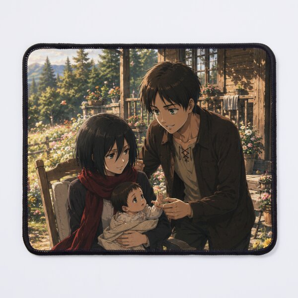 Item preview, Eren and Mikasa designed and sold by jinwooo.