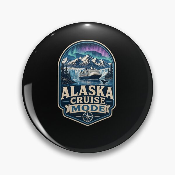Item preview, ALASKA CRUISE MODE Northern Lights Ship Whale designed and sold by snowry.