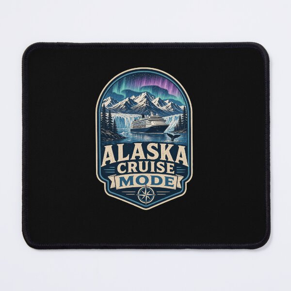Item preview, ALASKA CRUISE MODE Northern Lights Ship Whale designed and sold by snowry.