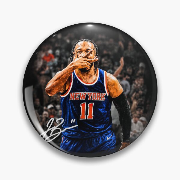 Item preview, NY Jalen Brunson Three Finger Celebration Signature designed and sold by zwawji.