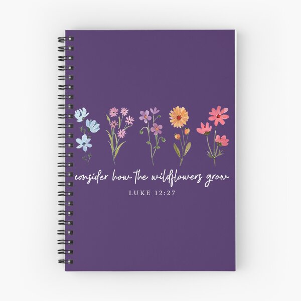 Item preview, Consider How The Wildflowers Grow Christian Jesus Faith designed and sold by melodycook.