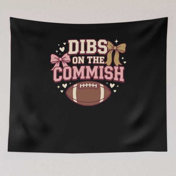 Item preview, Dibs On The Commish Fantasy Football League designed and sold by snowry.
