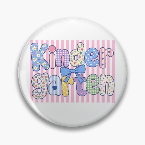 Item preview, Kindergarten Girl Patchwork – Cute Colorful First Day of School Design designed and sold by PalleteCreation.