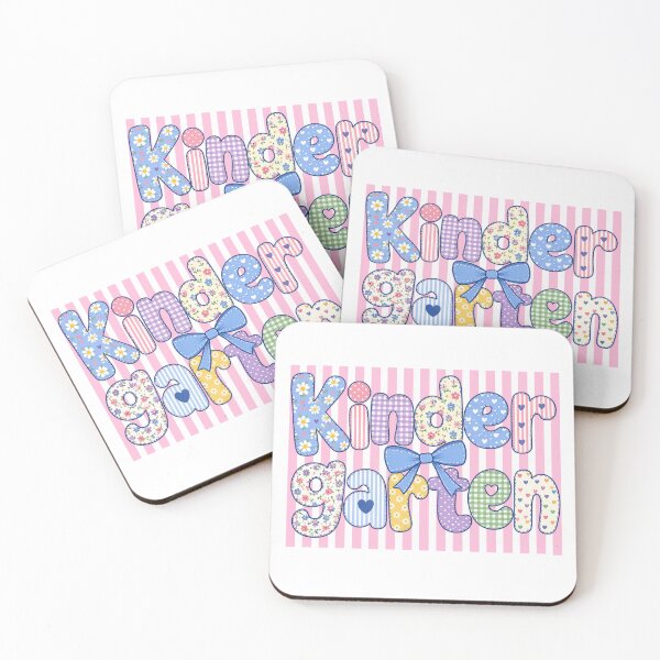Item preview, Kindergarten Girl Patchwork – Cute Colorful First Day of School Design designed and sold by PalleteCreation.