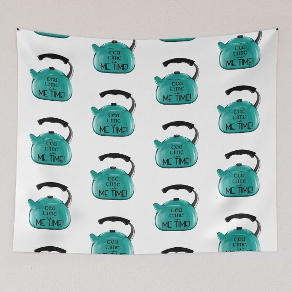 Item preview, Tea Time is ME TIME! (on White) designed and sold by PawsitiveMum3.