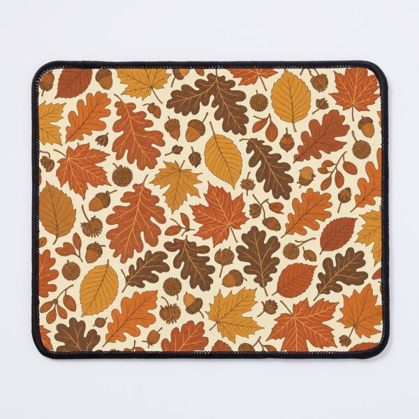 Item preview, Pressed Autumn Leaves Seamless Pattern | Autumn Aesthetic Repeat Design designed and sold by StickyGuys.