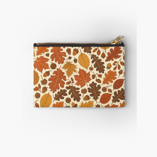 Item preview, Pressed Autumn Leaves Seamless Pattern | Autumn Aesthetic Repeat Design designed and sold by StickyGuys.