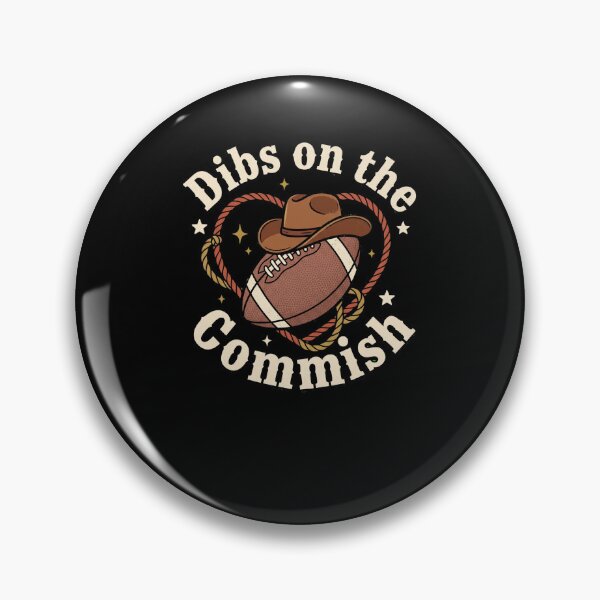 Item preview, Dibs on the Commish Fantasy Football League designed and sold by snowry.